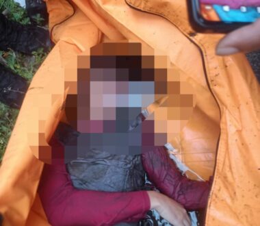 Penemuan mayat seorang remaja perempuan ditemukan mengambang di jembatan MAKO Brimob Padang Sarai (IST)