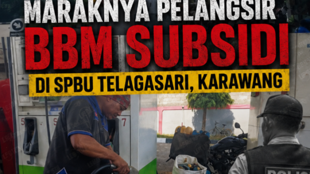 Diduga Marak Pelangsir BBM Subsidi di SPBU 34.413.22 Telagasari, Karawang, Aparat Diminta Bertindak Tegas