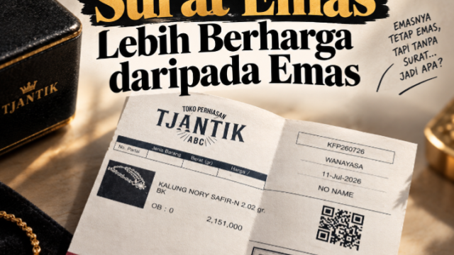 Ketika Surat Emas Lebih Berharga daripada Emas